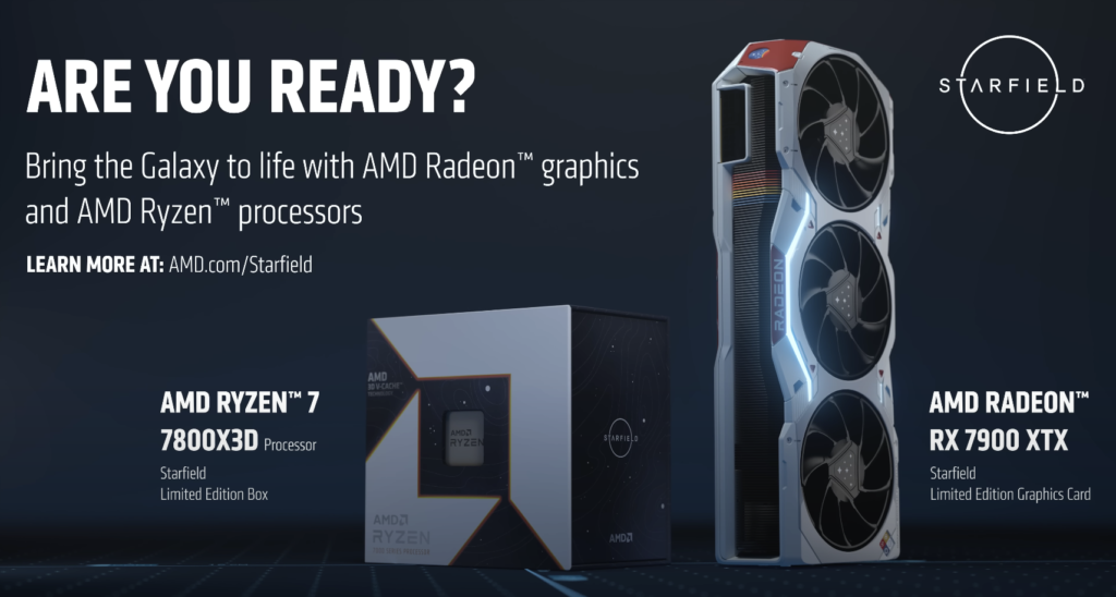 Radeon RX 7900 XTX AMD Starfield Edition
